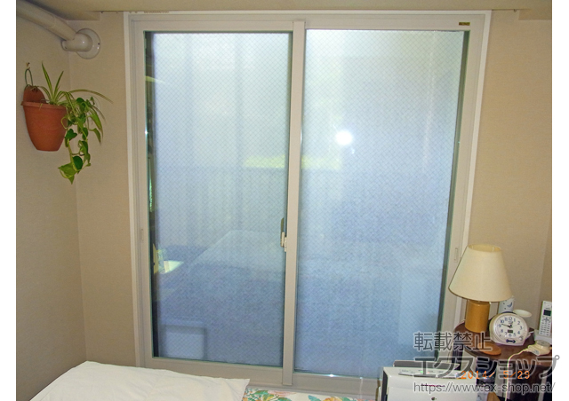 千葉県船橋市のの二重窓（内窓） インプラス(ダストバリア)引き違い窓2枚建て 施工例
