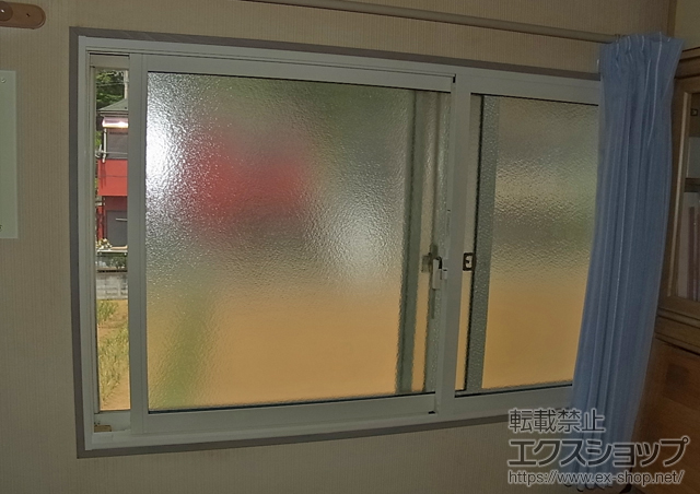 東京都八王子市のの二重窓（内窓） インプラス(ダストバリア)引き違い窓2枚建て 施工例
