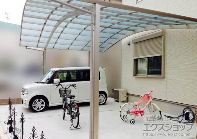 大阪府堺市ののカーポート レイナツインポートグラン　積雪〜20cm対応 施工例