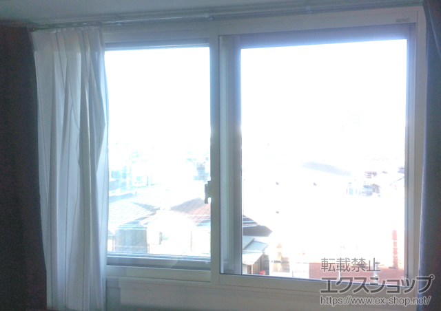 埼玉県川越市のの二重窓（内窓） インプラス(ダストバリア)引き違い窓2枚建て 施工例