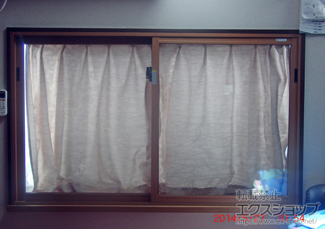 神奈川県相模原市のの二重窓（内窓） プラメイクE引違い窓2枚建 窓タイプ 施工例