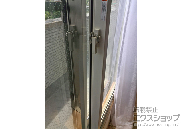 東京都足立区のの二重窓（内窓） インプラス(ダストバリア)引き違い窓2枚建て 施工例