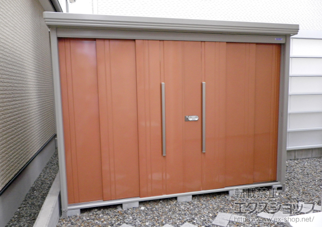 大阪府岸和田市のの物置・屋外倉庫 Mr.ストックマンダンディ 一般型( ND-2912 T ) 施工例