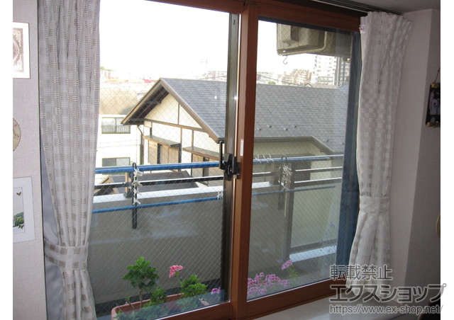東京都板橋区のの二重窓（内窓） インプラス(ダストバリア)引き違い窓2枚建て 施工例