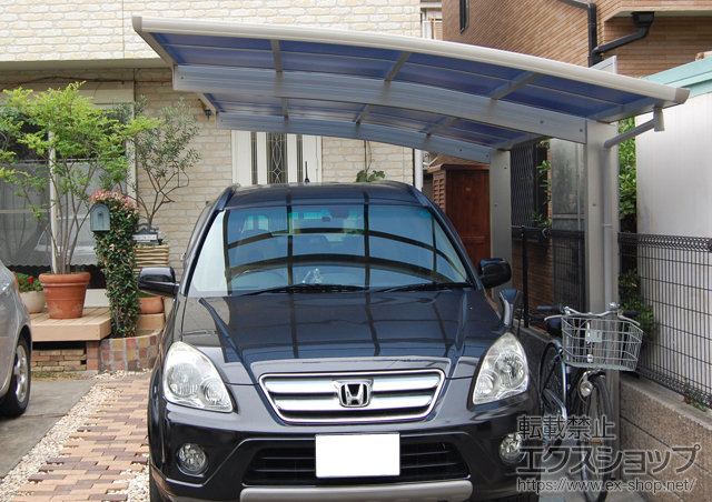 東京都国分寺市ののカーポート プレシオスポート 積雪〜20cm対応 施工例