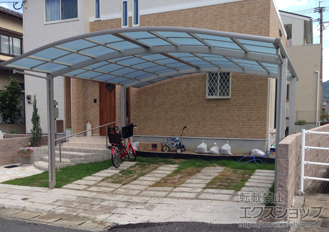 福岡県福岡市ののカーポート レイナツインポートグラン　積雪〜20cm対応 施工例