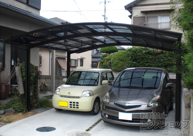香川県高松市ののカーポート レイナツインポートグラン　積雪〜20cm対応 施工例