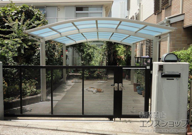 神奈川県横浜市ののカーポート レイナツインポートグラン　積雪〜20cm対応 施工例