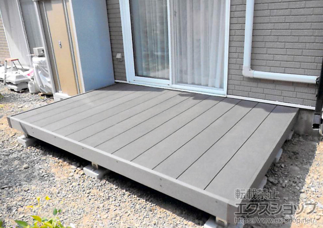 岩手県盛岡市ののウッドデッキ リウッドデッキ 200 施工例