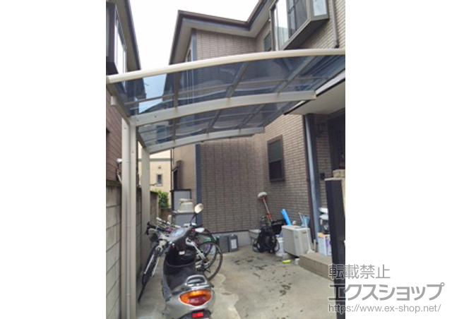 埼玉県草加市ののカーポート プレシオスポート 積雪〜20cm対応 施工例