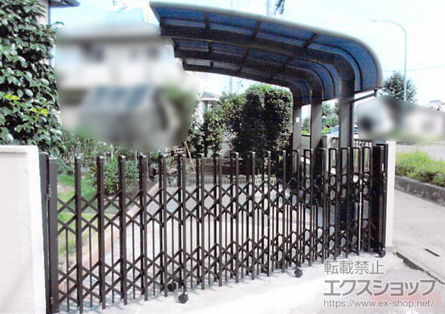 埼玉県熊谷市のLIXIL リクシル（トステム）のカーポート テールポートシグマIII 1500 積雪〜50cm対応 施工例