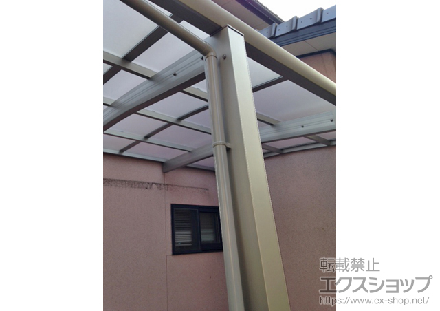 島根県松江市ののカーポート プレシオスポート 積雪〜20cm対応 施工例