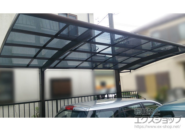 埼玉県狭山市ののカーポート プレシオスポート 積雪〜20cm対応 施工例