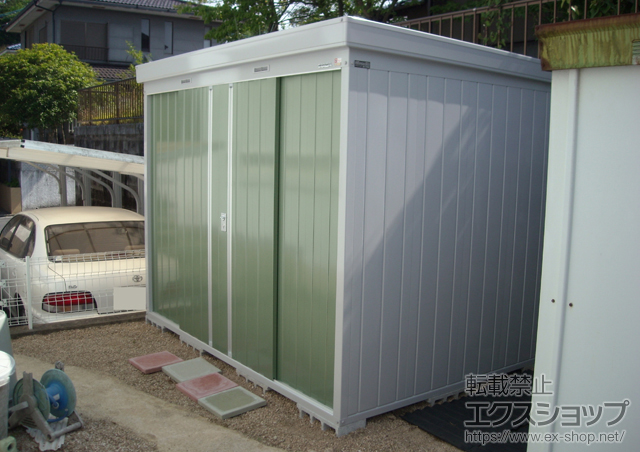 福岡県飯塚市のの物置・屋外倉庫 ネクスタ 一般型(NXN-50S) 施工例