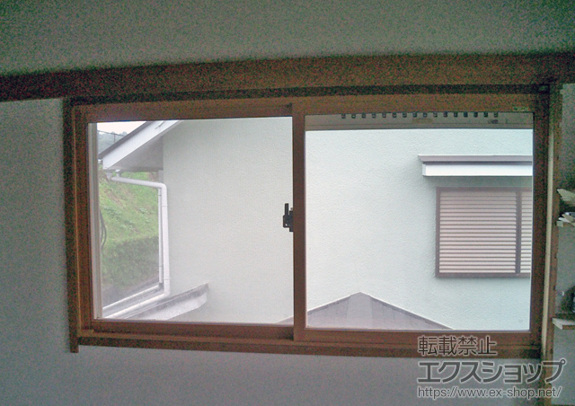 千葉県八街市のの二重窓（内窓） インプラス(ダストバリア)引き違い窓2枚建て 施工例