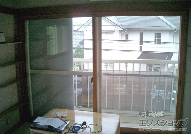 千葉県八街市のの二重窓（内窓） インプラス(ダストバリア)引き違い窓2枚建て 施工例