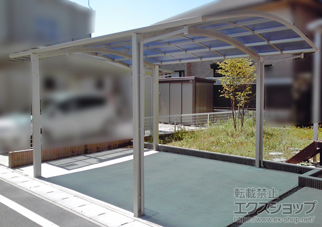 群馬県太田市ののカーポート レイナツインポートグラン　積雪〜20cm対応 施工例
