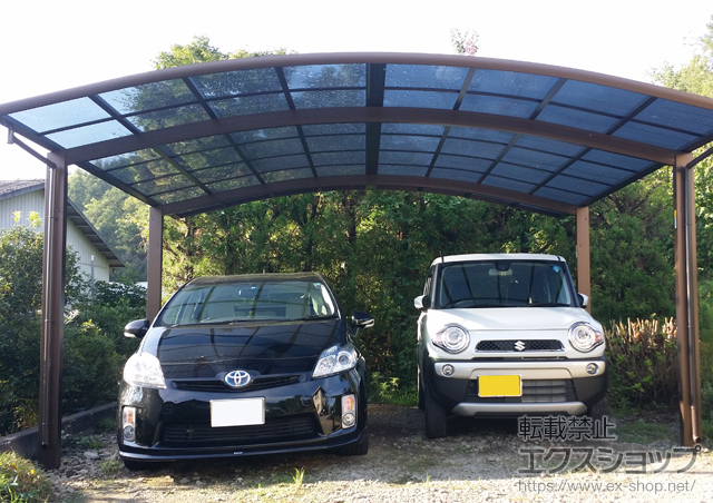 群馬県富岡市ののカーポート レイナツインポートグラン　積雪〜20cm対応 施工例
