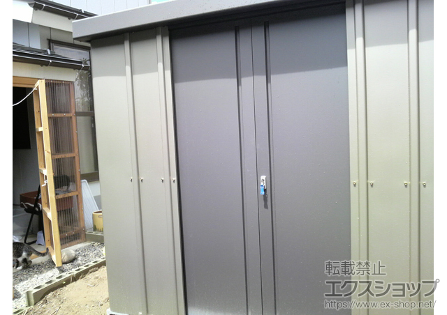 新潟県三条市のの物置・屋外倉庫 エスケーセブン SK7-100 一般型（SK7-100） 施工例