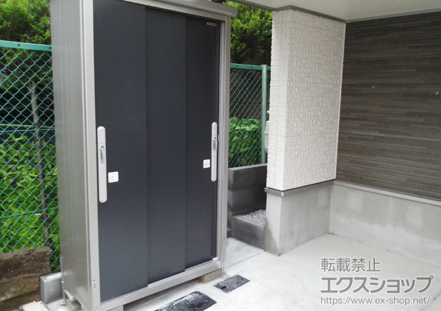 東京都杉並区のの物置・屋外倉庫 エスモ 一般型（ESD-1005AGL） 施工例