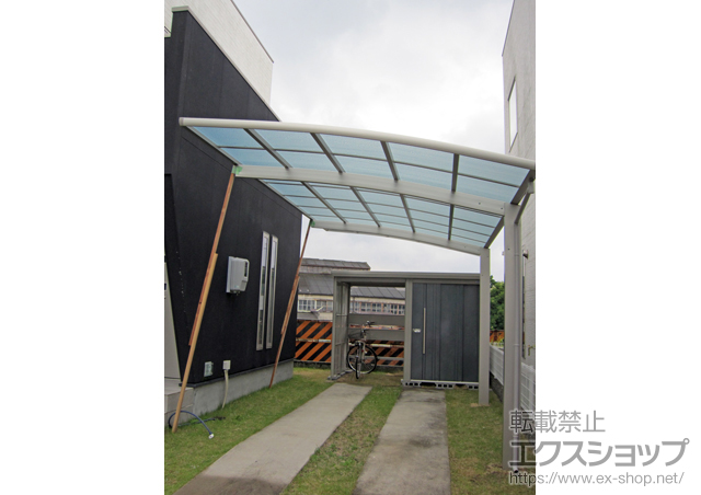 愛知県瀬戸市ののカーポート レイナポートグラン 積雪〜20cm対応 施工例