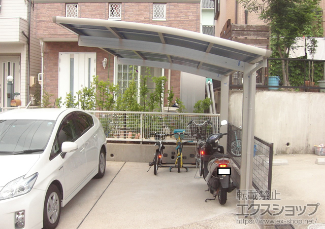 愛知県名古屋市ののカーポート レイナポートグラン　積雪〜20cm対応 施工例