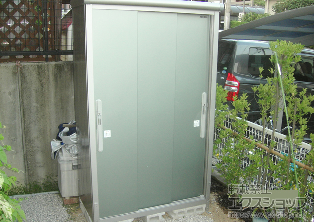 愛知県名古屋市のの物置・屋外倉庫 エスモ 一般型(ESD-1206AG) 施工例