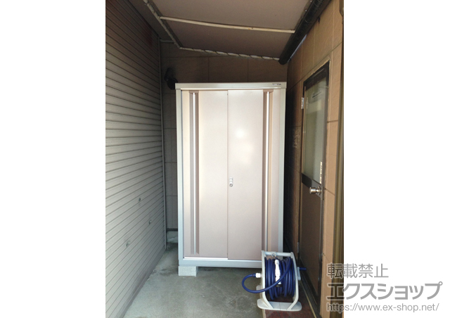 愛知県津島市のの物置・屋外倉庫 シンプリー 一般型 (MJN-117EP) 施工例