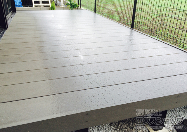 東京都立川市ののウッドデッキ リウッドデッキ 200 施工例