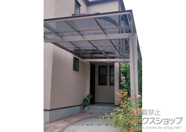 鹿児島県鹿児島市ののカーポート アーキフィットプラス 積雪〜20cm対応 施工例