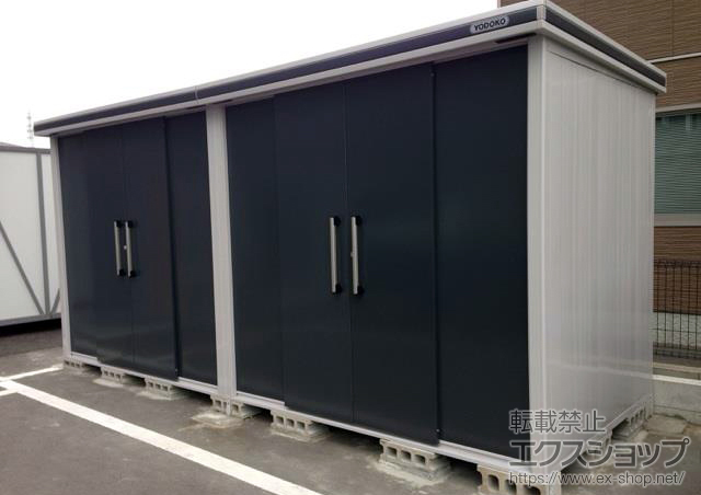 福岡県北九州市のの物置・屋外倉庫 エルモ 一般型（LMC-5118HWGL） 施工例