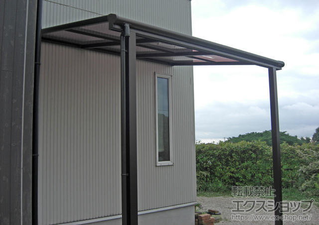 佐賀県三養基郡みやき町ののテラス屋根 ヴェクターテラス F型 テラスタイプ  単体 積雪〜20cm対応 施工例