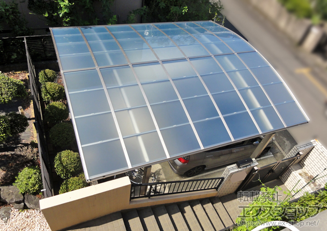 埼玉県東松山市ののカーポート レイナツインポートグラン　積雪〜20cm対応 施工例