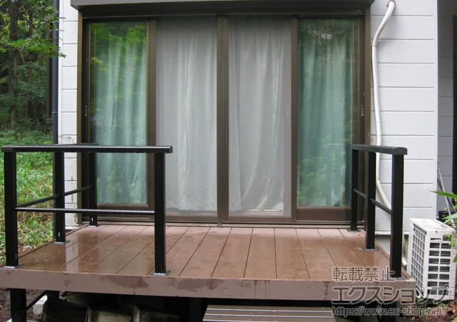 �Ȗ،��ߐ{�����s��YKKAP�̃E�b�h�f�b�L ���E�b�h�f�b�L200+�V���v�����_���f�b�L�t�F���X8�^ �����i�q1�{�^�C�v�� �{�H��