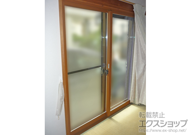 東京都国分寺市のの二重窓（内窓） インプラス(ダストバリア)引違い窓2枚建 施工例