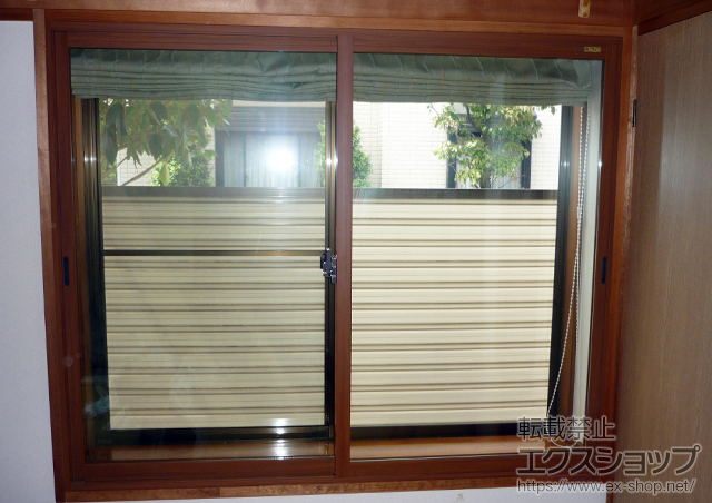 東京都国分寺市のの二重窓（内窓） インプラス(ダストバリア)引違い窓2枚建 施工例