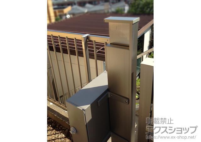神奈川県横浜市のの機能門柱・ポスト ファンクションユニット アクシィ 1型 施工例