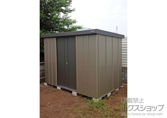 東京都国分寺市のの物置・屋外倉庫 エスケーセブン 多雪型(SK7-130) 施工例
