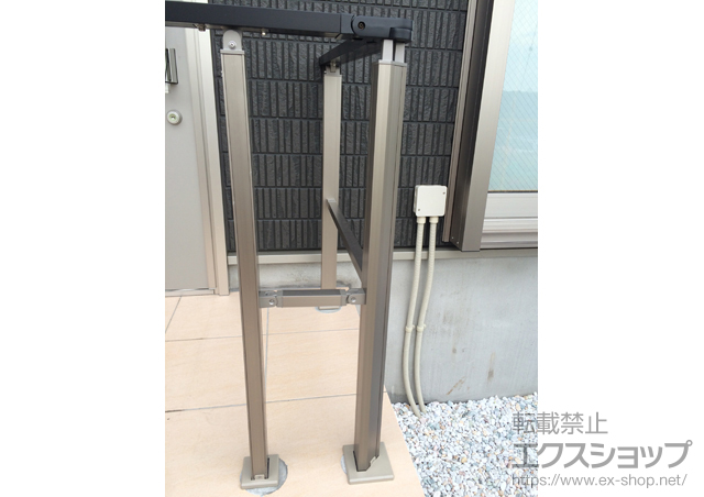 神奈川県横浜市のの アーキレール歩行補助手すり＋柱カバー 施工例