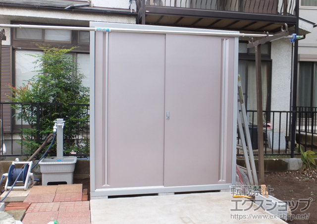 埼玉県新座市のの物置・屋外倉庫 シンプリー 一般型(MJN-179E) 施工例