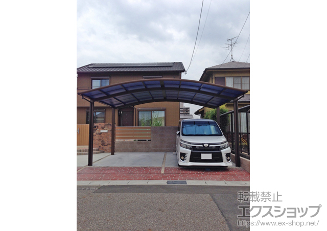 愛知県岩倉市ののカーポート レイナツインポートグラン　積雪〜20cm対応 施工例