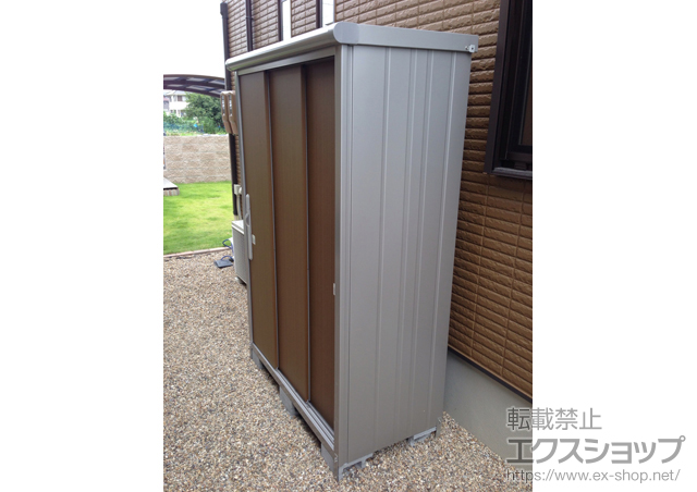 愛知県岩倉市のの物置・屋外倉庫 エスモ 一般型(ESD-1306AGL) 施工例