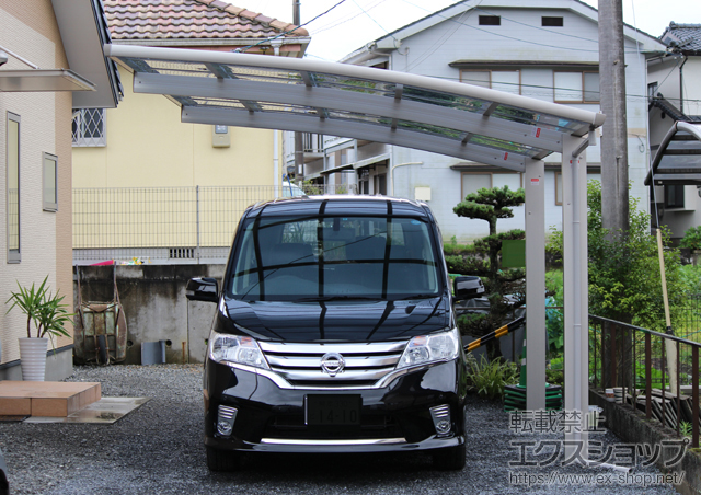 熊本県人吉市ののカーポート レイナポートグラン　積雪〜20cm対応 施工例