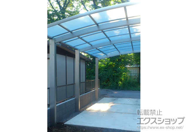 栃木県下都賀郡野木町ののカーポート レイナポートグラン 延長　積雪〜20cm対応 施工例