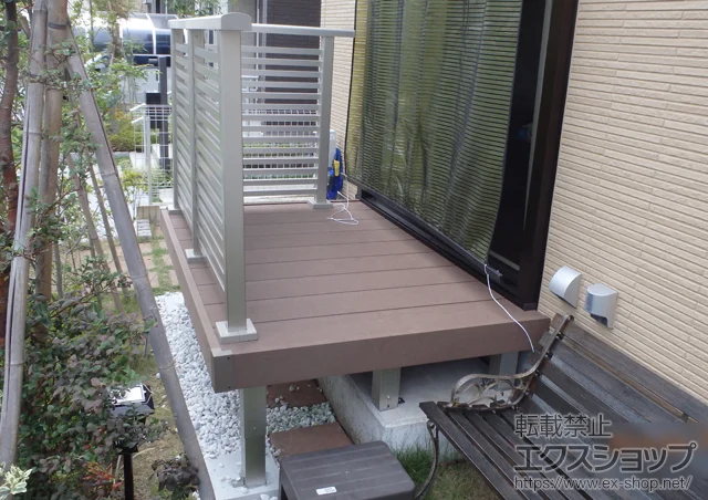 �_�ސ쌧���l�s��YKKAP�̃E�b�h�f�b�L ���E�b�h�f�b�L200�{�V���v�����_���f�b�L�t�F���X7�^ ���ډB�����i�q �{�H��