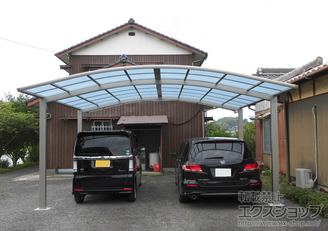香川県綾歌郡綾川町ののカーポート レイナツインポートグラン　積雪〜20cm対応 施工例