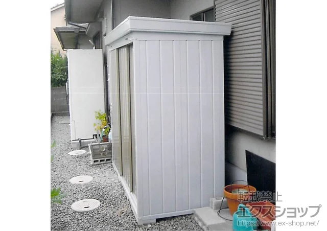 大分県大分市のイナバの物置・収納・屋外倉庫 ネクスタ 一般型(NXN-21S　MB) 施工例