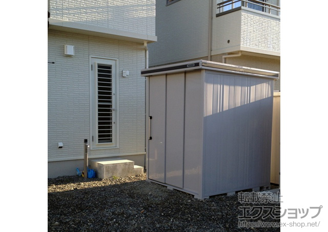 長野県松本市のの物置・屋外倉庫 エルモ 一般型(LMC-1818HGL) 施工例