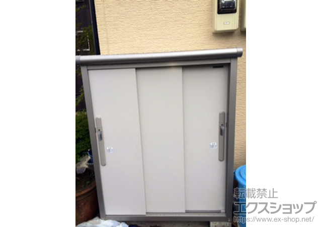 山梨県上野原市のの物置・屋外倉庫 エスモ 一般型(ESD-1205EGL) 施工例