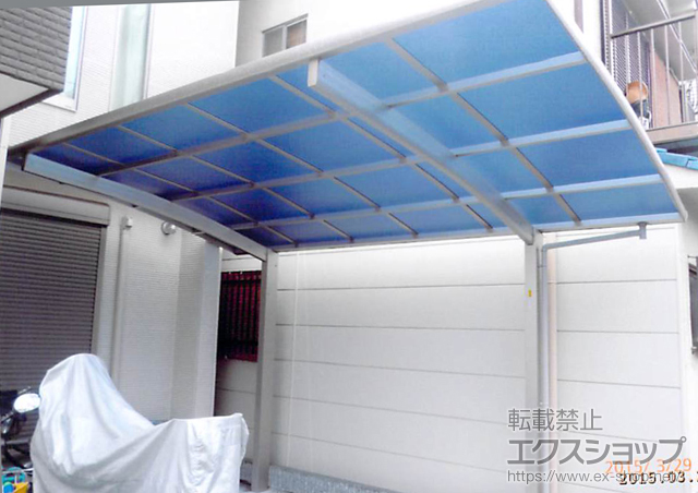 大阪府大阪市ののカーポート プレシオスポート 積雪〜20cm対応 施工例